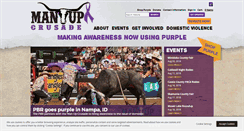 Desktop Screenshot of manupcrusade.com